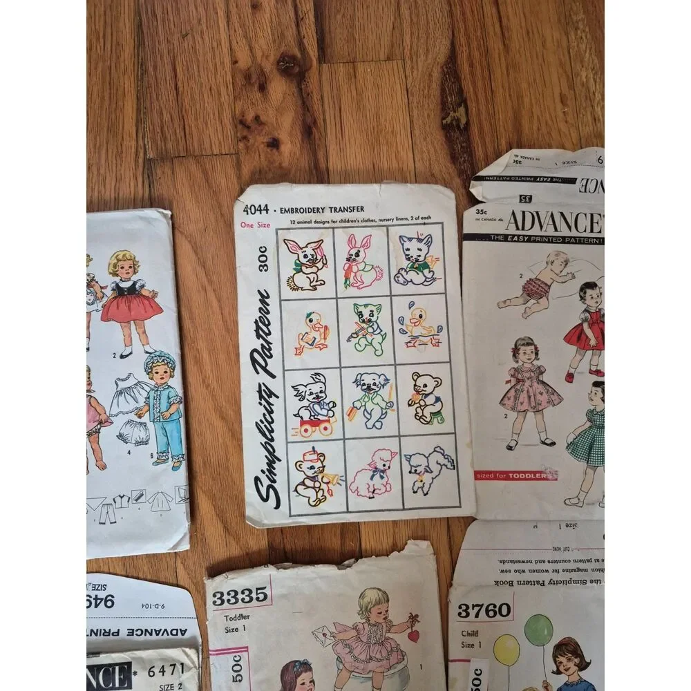 Vintage 1950s 1960s Toddler Child Sewing Pattern | Retro Girls Boys Outfit - Picture 8 of 11